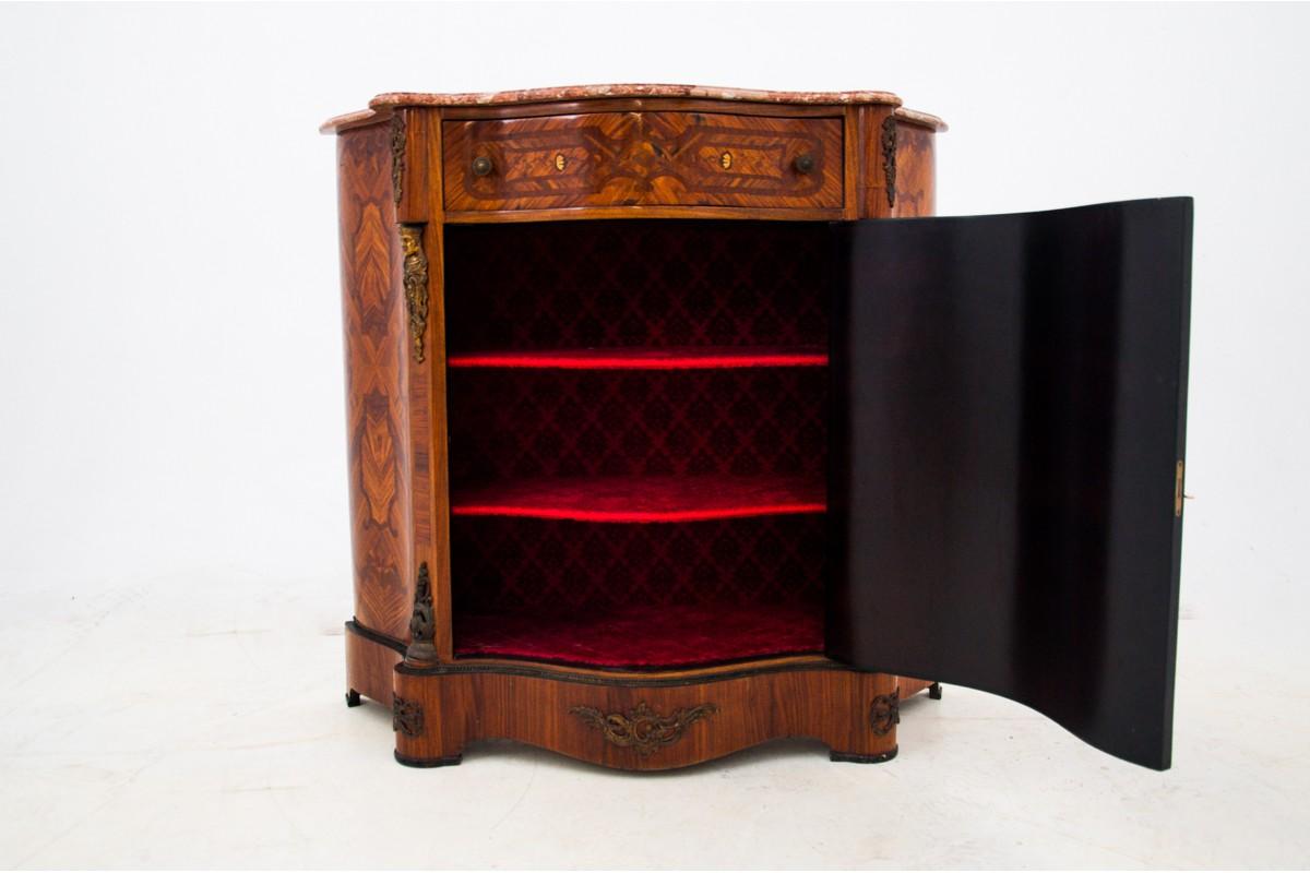 Inlayed Cabinet Commode, Italy, 1860s 2