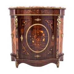 Inlayed Cabinet Commode, Italy, 1950s