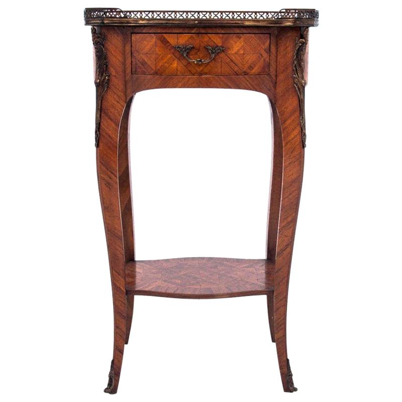 Inlayed Table, France, circa 1920, Antique