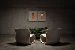 Inner Face - Outer Face Bronze by Piegatto, a Contemporary Wall Sculpture