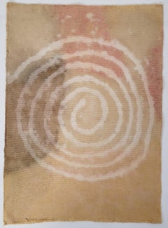 INNER PATH (15) – Plant-Dyed Botanical Art on Cotton Canvas