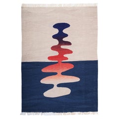 Inner Reflection 4x5.6 ft Handwoven Modern Rug by Studio Potato