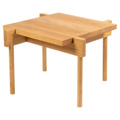 Innesto Coffee Table with Natural Ash Wood by Antonio De Marco