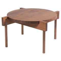 Innesto Coffee Table with Natural Walnut Wood by Antonio De Marco