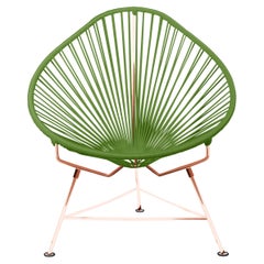 Innit Designs Acapulco Chair Cactus Weave on Copper Frame