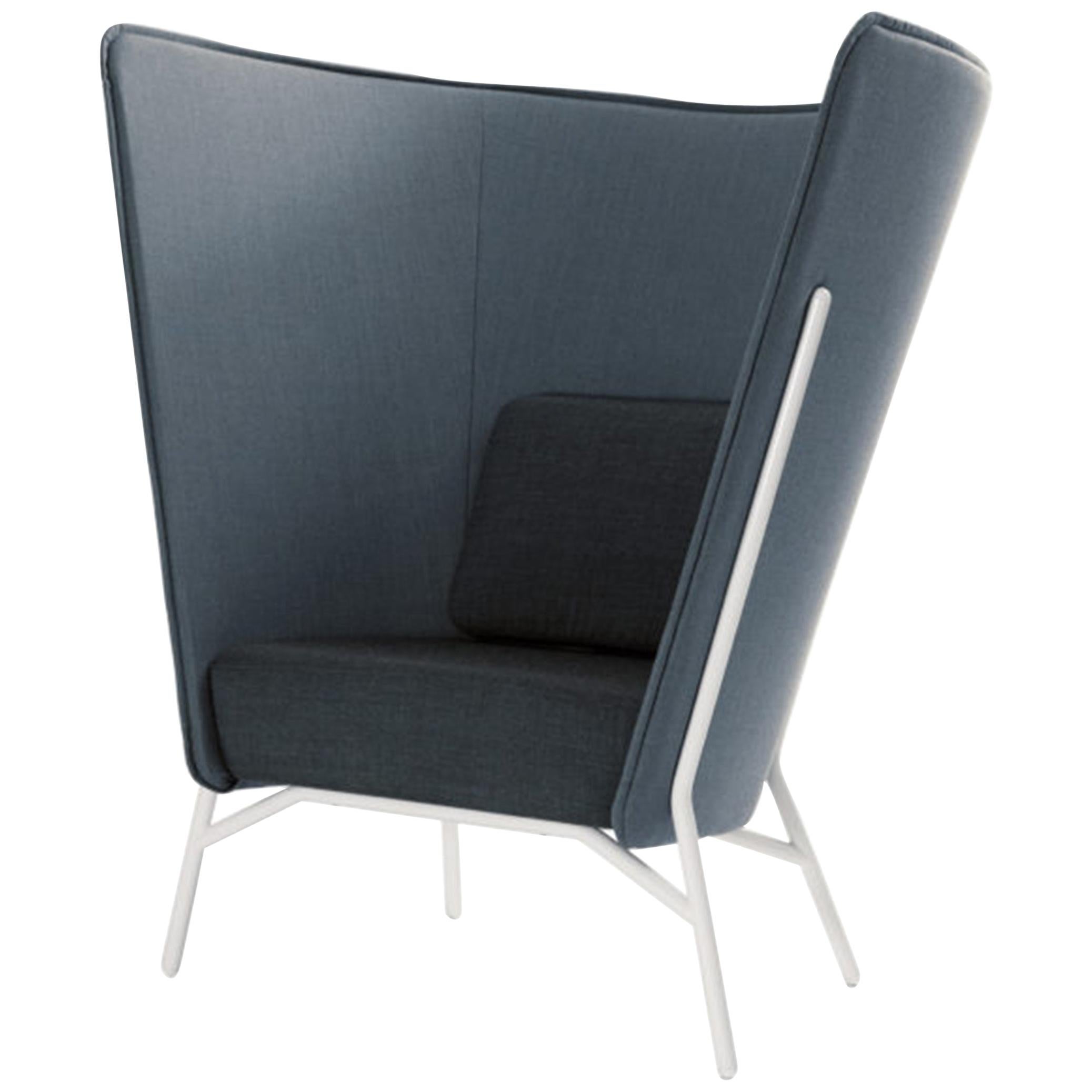 Inno Aura L-Stuhl mit hoher Rückenlehne entworfen von Mikko Laakkonen