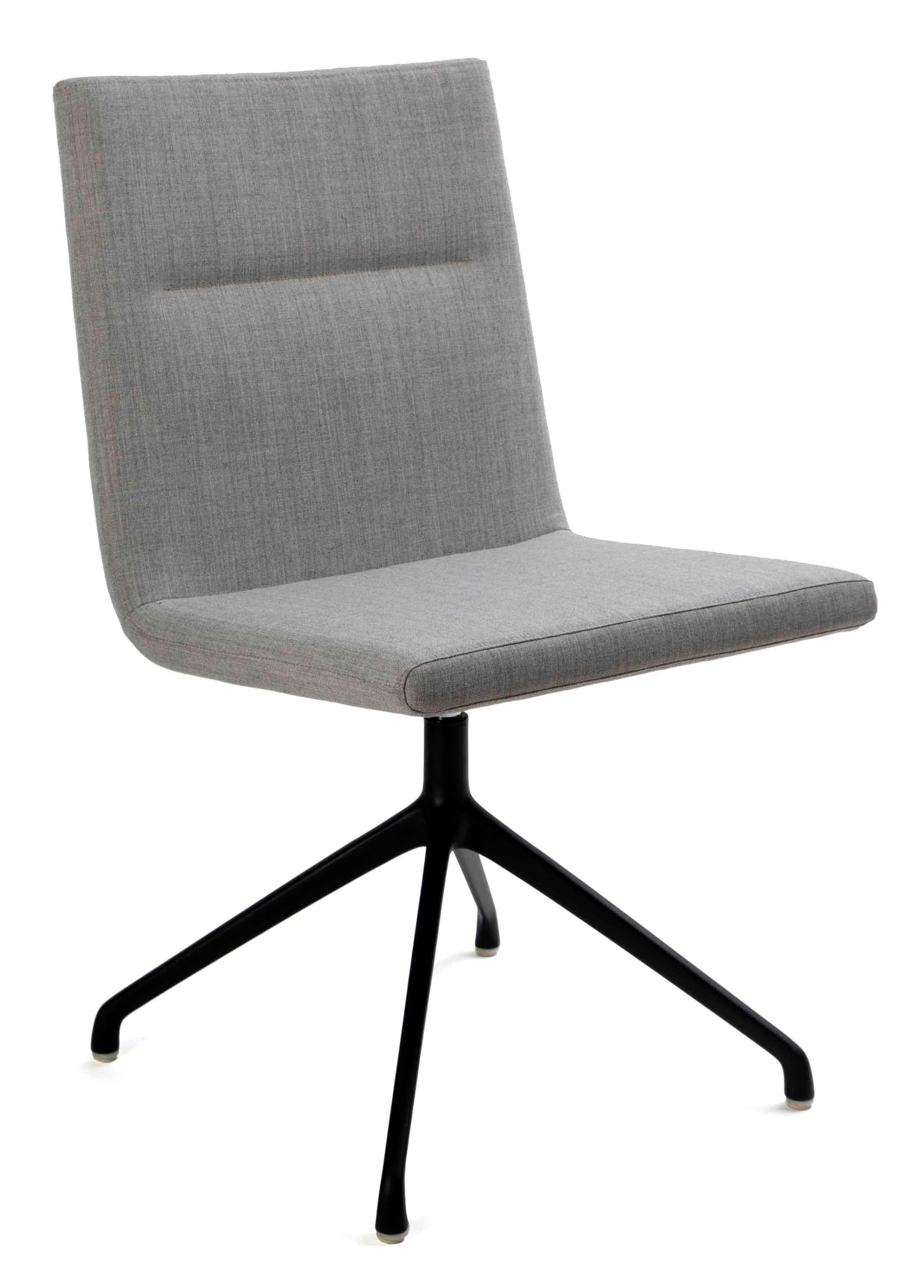Leather Customizable Inno Basso Swivel Chair by Harri Korhonen For Sale
