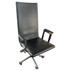 Inno Basso XL Highback Leather Swivel Office chair by HARRI KORHONEN in STOCK