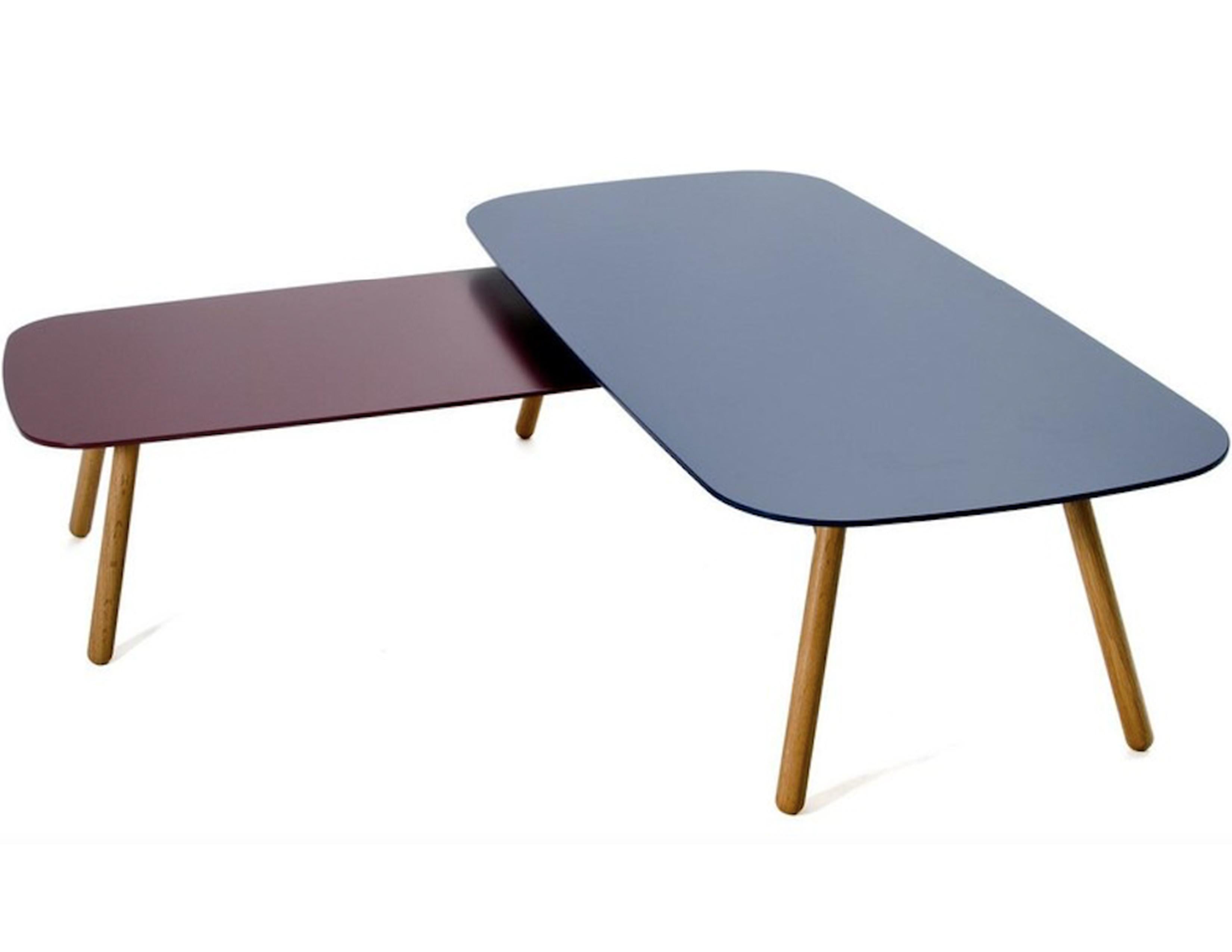 Inno Bondo Red Side Table Designed by Harri Korhonen For Sale 1