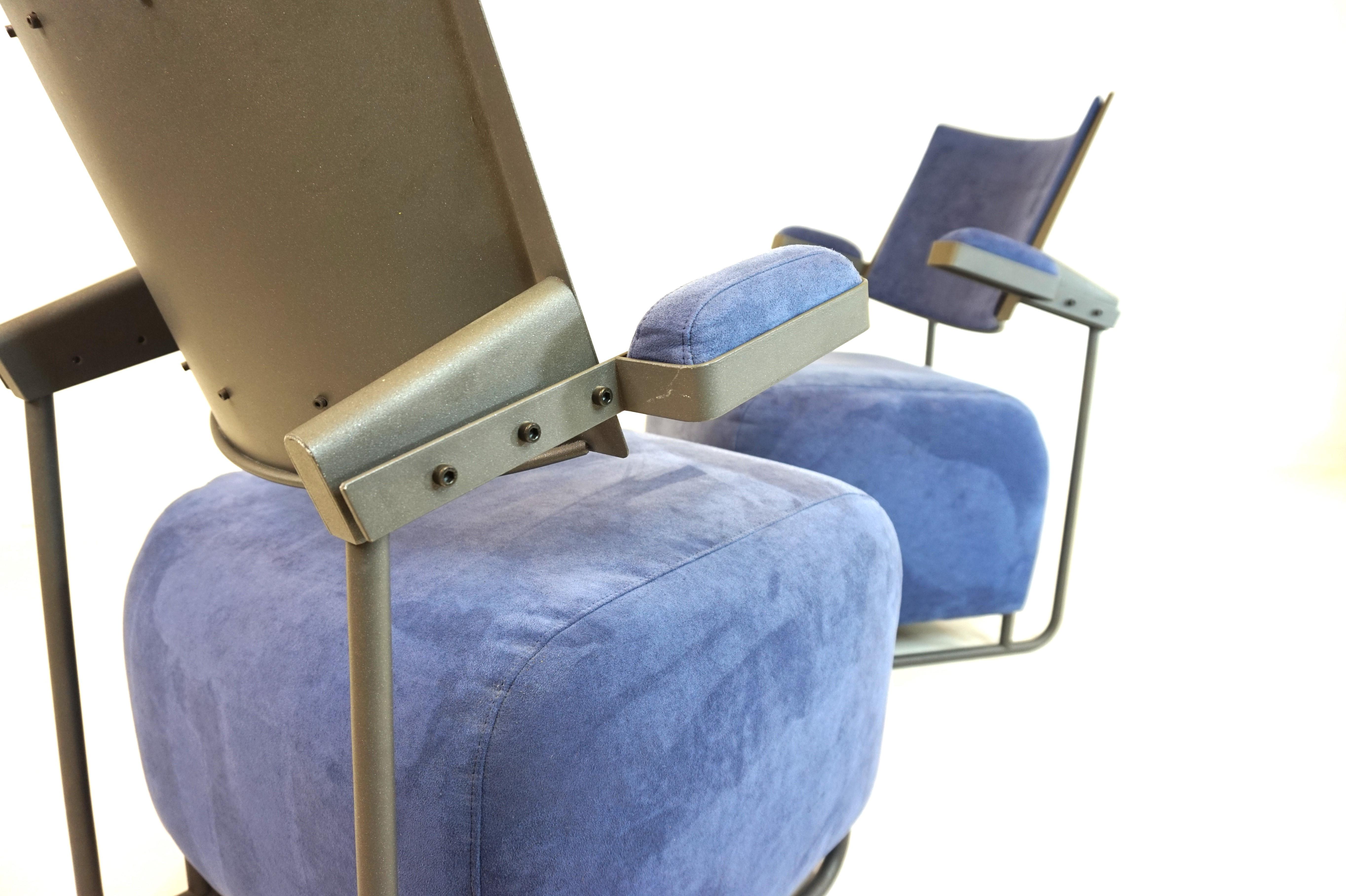 Finnish Inno Interior Oy set of 2 Oscar lounge chairs by Harri Korhonen