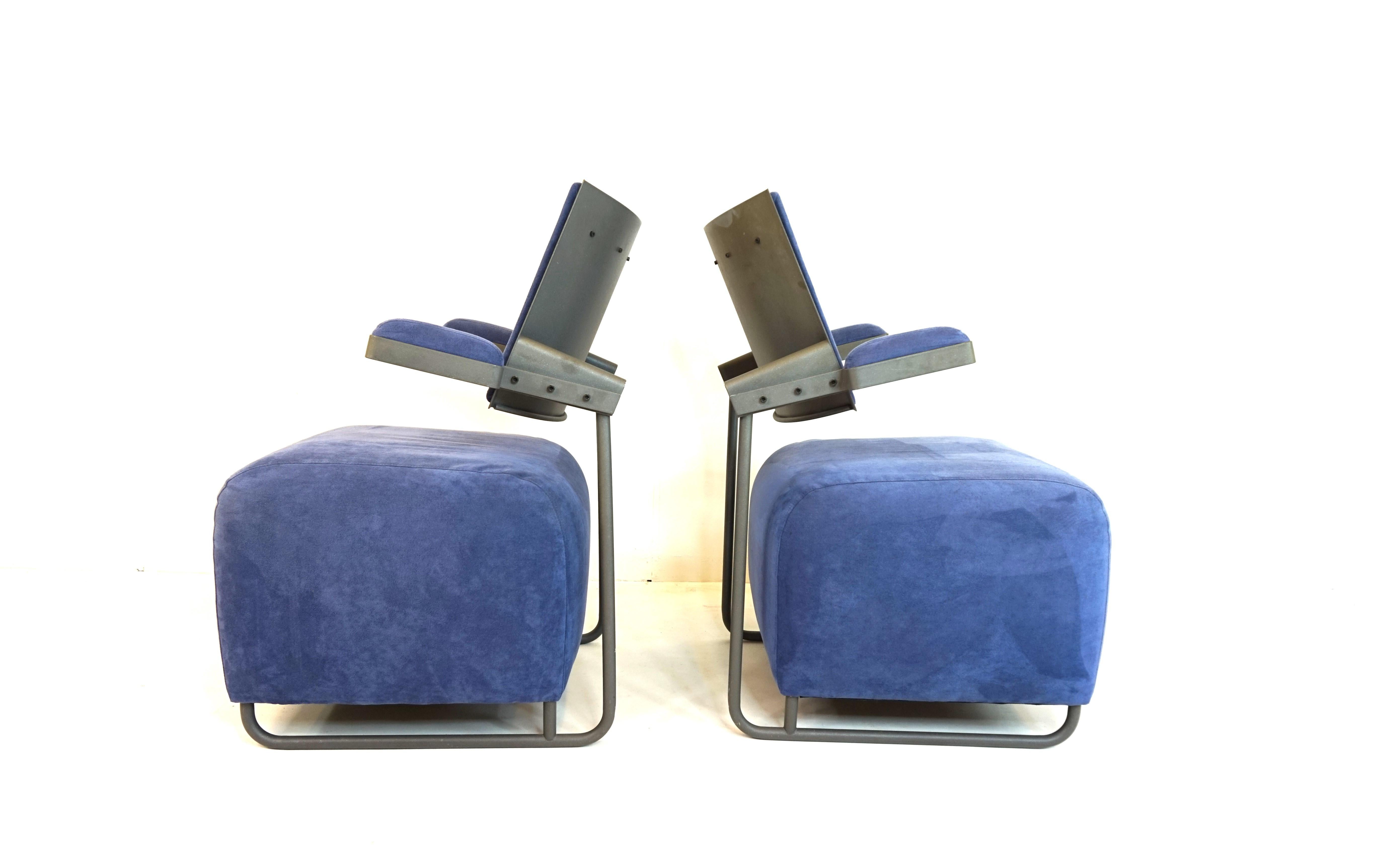 Inno Interior Oy set of 2 Oscar lounge chairs by Harri Korhonen In Good Condition In Ludwigslust, DE