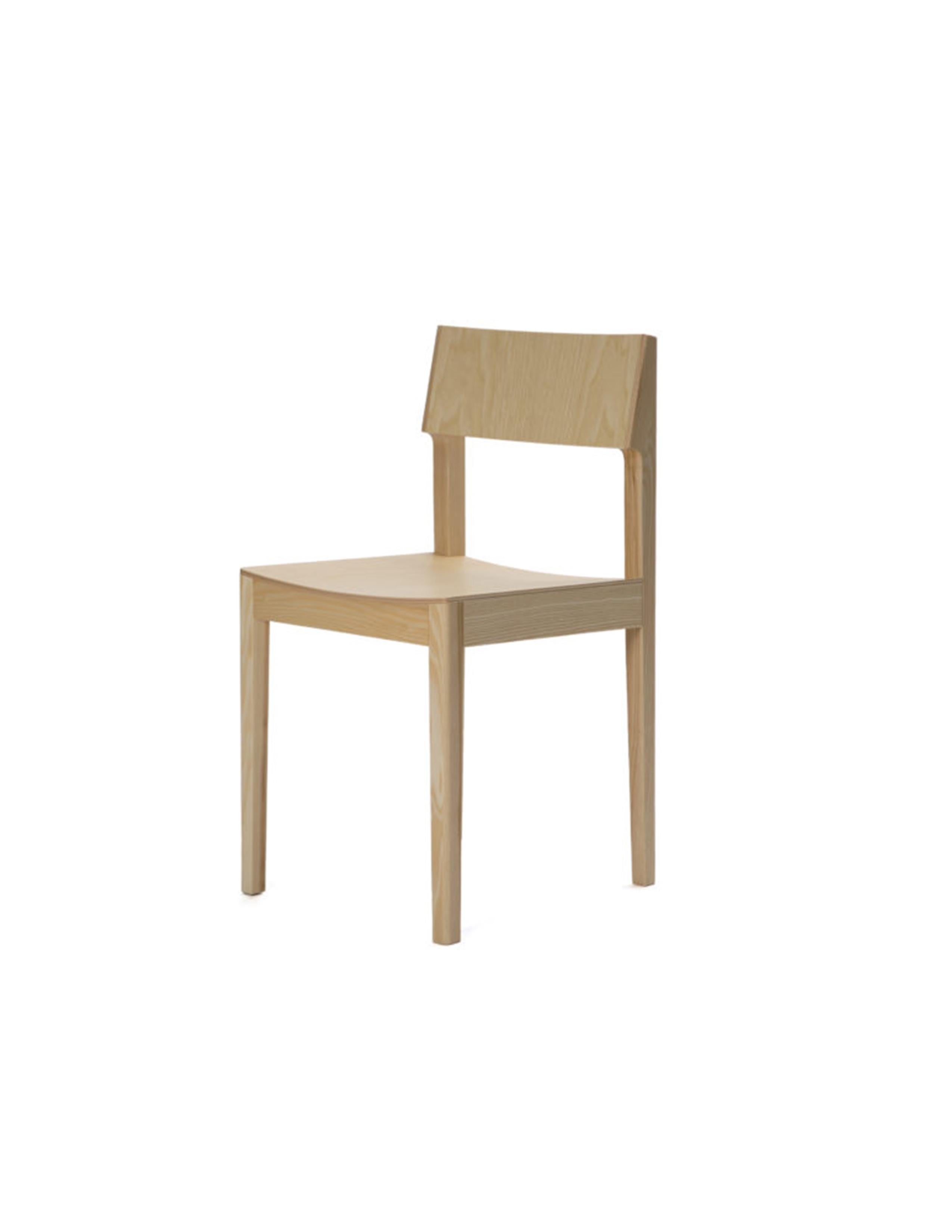 Intro A1 is a versatile and lightweight wooden chair equally suited for restaurants, hotels or domestic dining settings. It is compact and stackable with excellent ergonomics. With a simple and direct form, Intro chairs design roots back into the