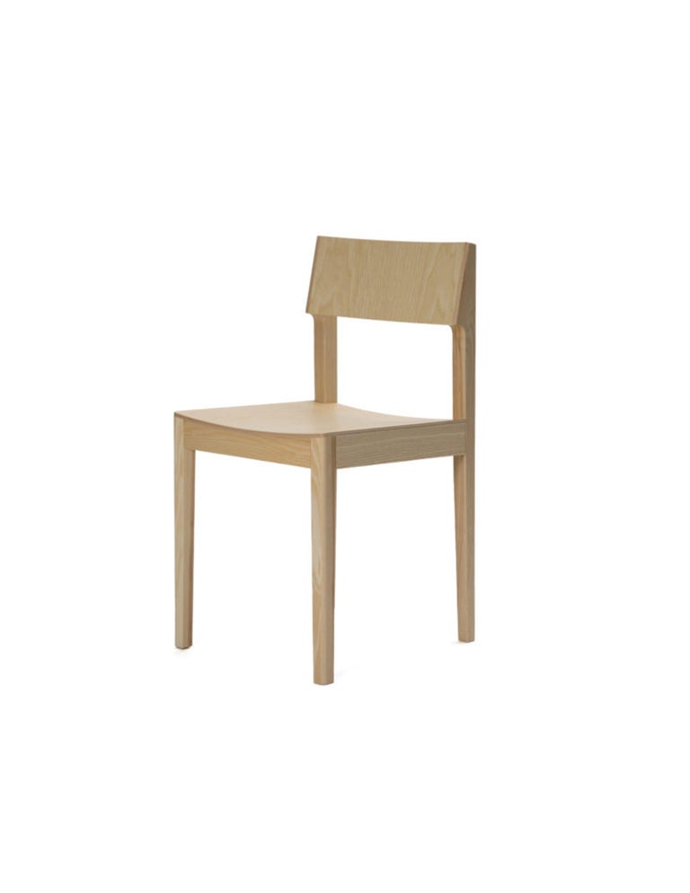 Inno Intro Stackable Wood Chair Designed by Ari Kanerva For Sale at