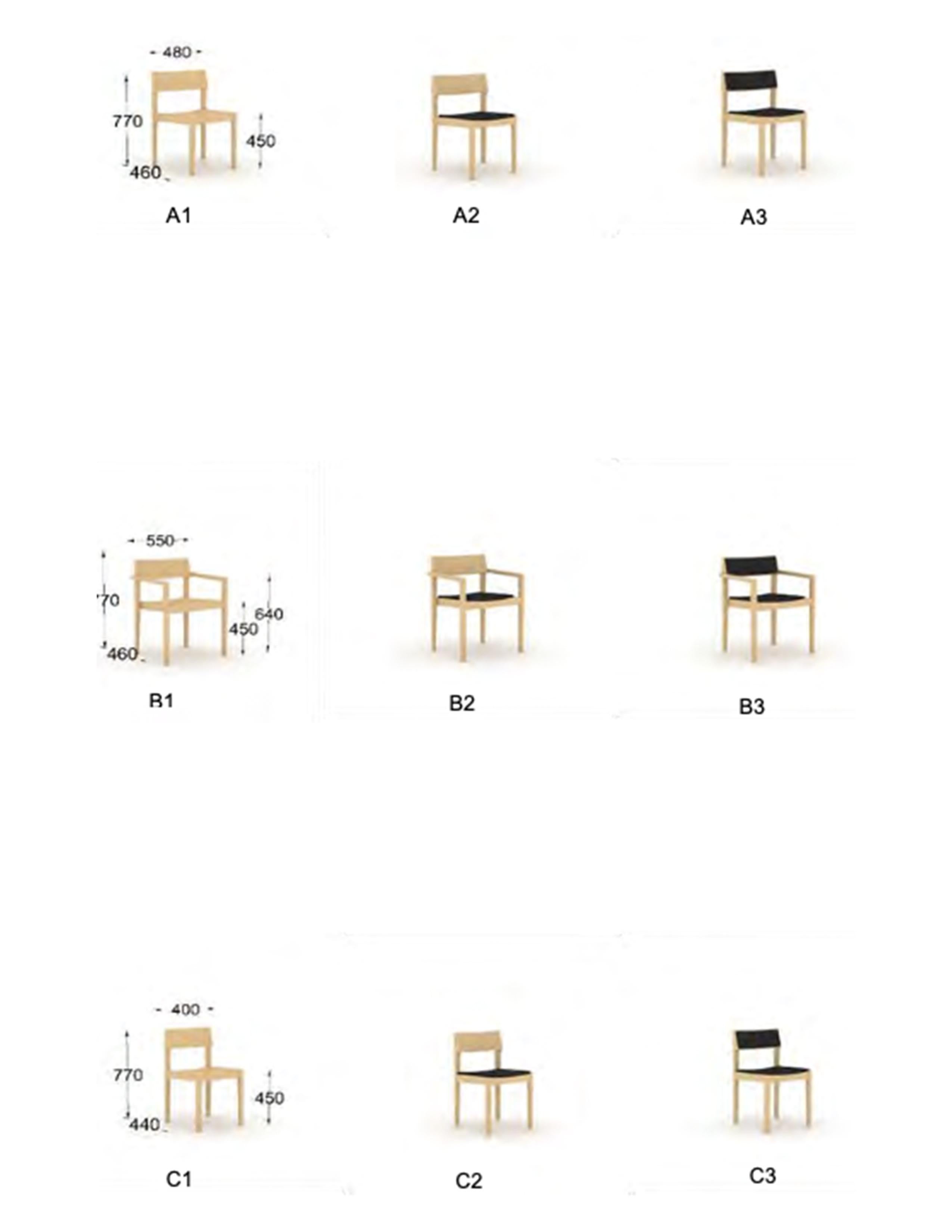 Finlandais Chaise empilable en bois Inno Intro Conçue par Ari Kanerva en vente