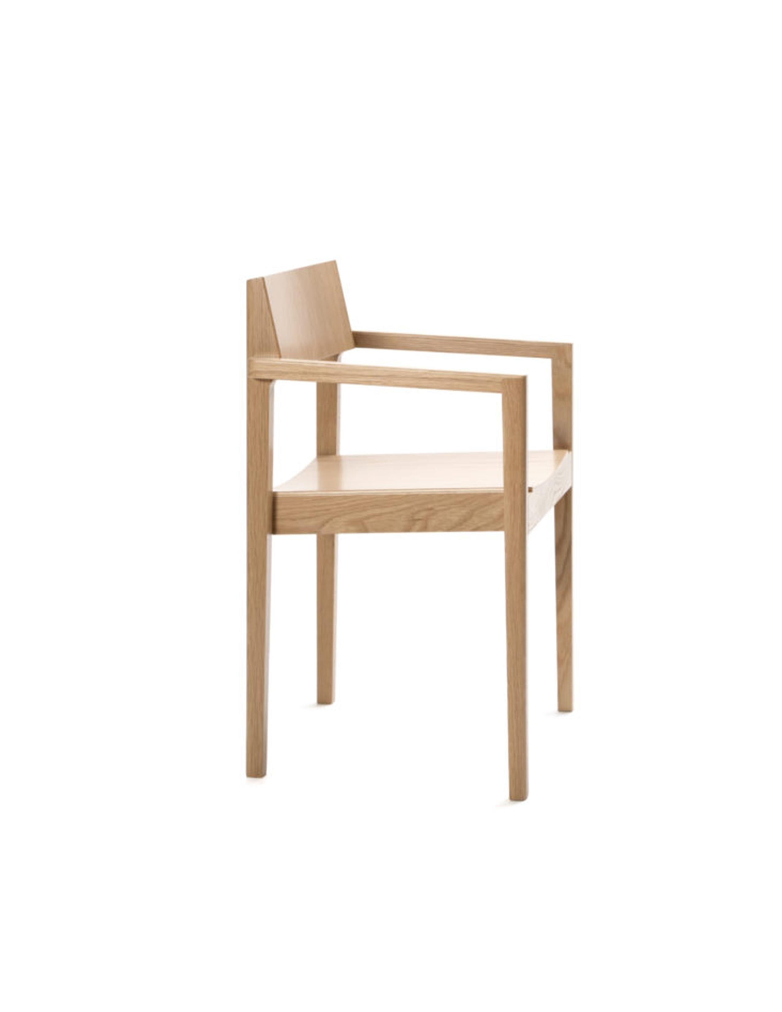 Inno Intro Stackable Wood Chair Designed by Ari Kanerva For Sale 1