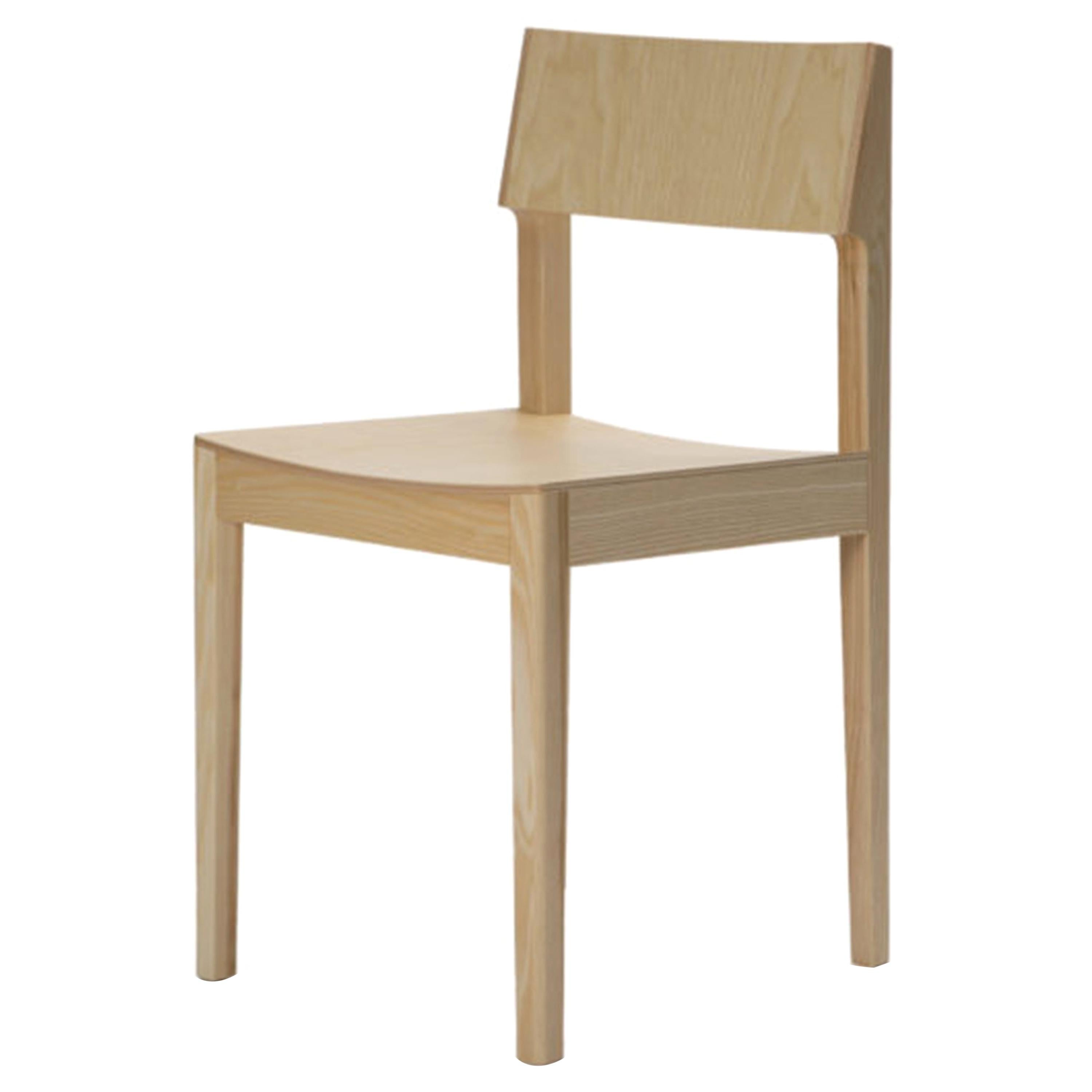 Inno Intro Stackable Wood Chair Designed by Ari Kanerva For Sale