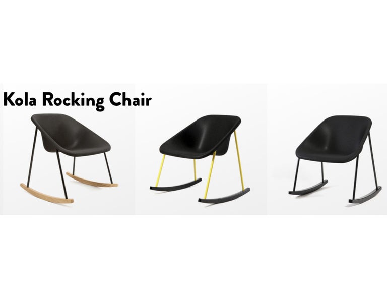 Inno Kola Light Rocking Chair Designed by Mikko Laakonen For Sale at 1stDibs