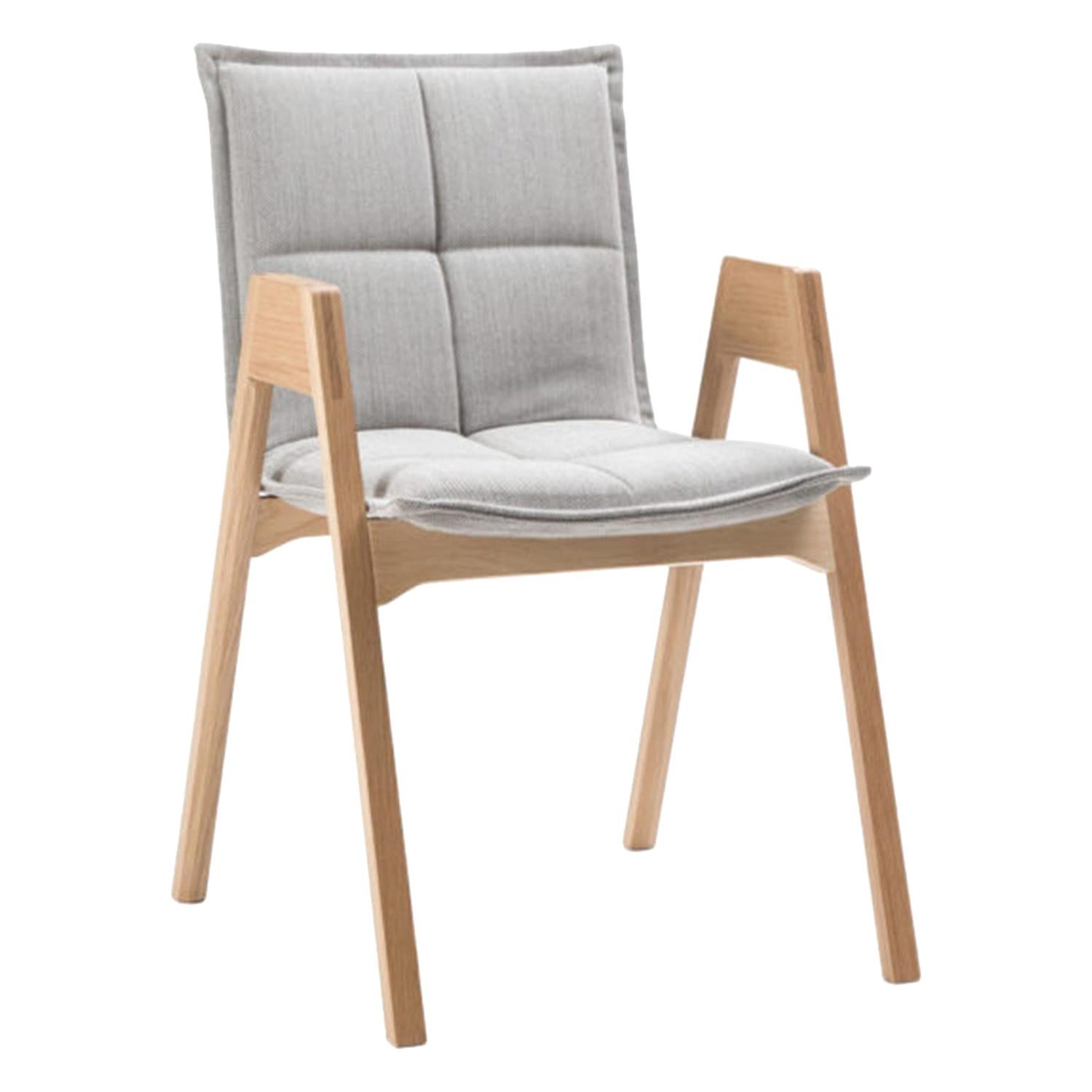 Customizable Inno Lab W Wood Stackable Armchair by Harri Korhonen