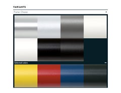 Customizable Inno Lab ZC Swivel Adjustable Armchair by Harri Korhonen