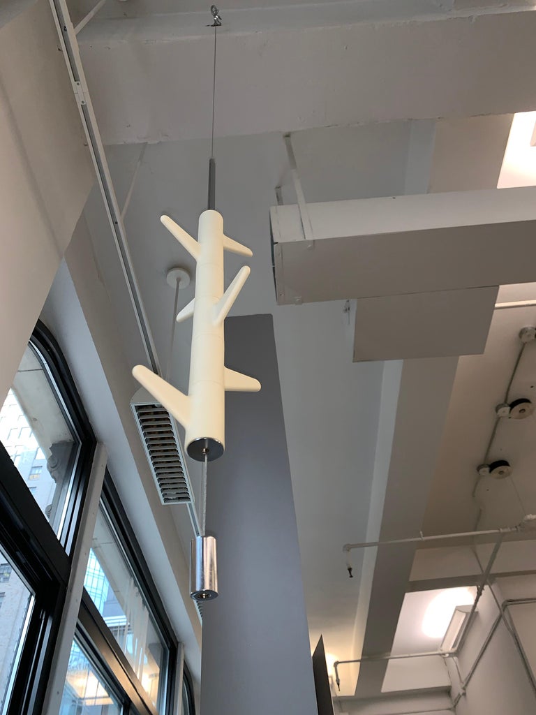 Inno White OKA CeilingHung Coat Rack at 1stDibs