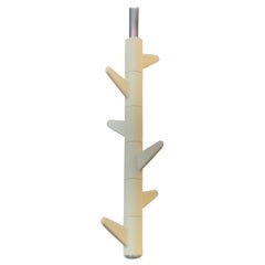 Inno White OKA Ceiling-Hung Coat Rack