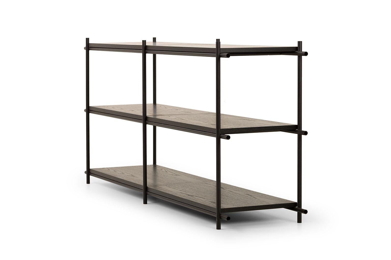 Iron Innocent Bookcase by Gio Tirotto for Mingardo For Sale