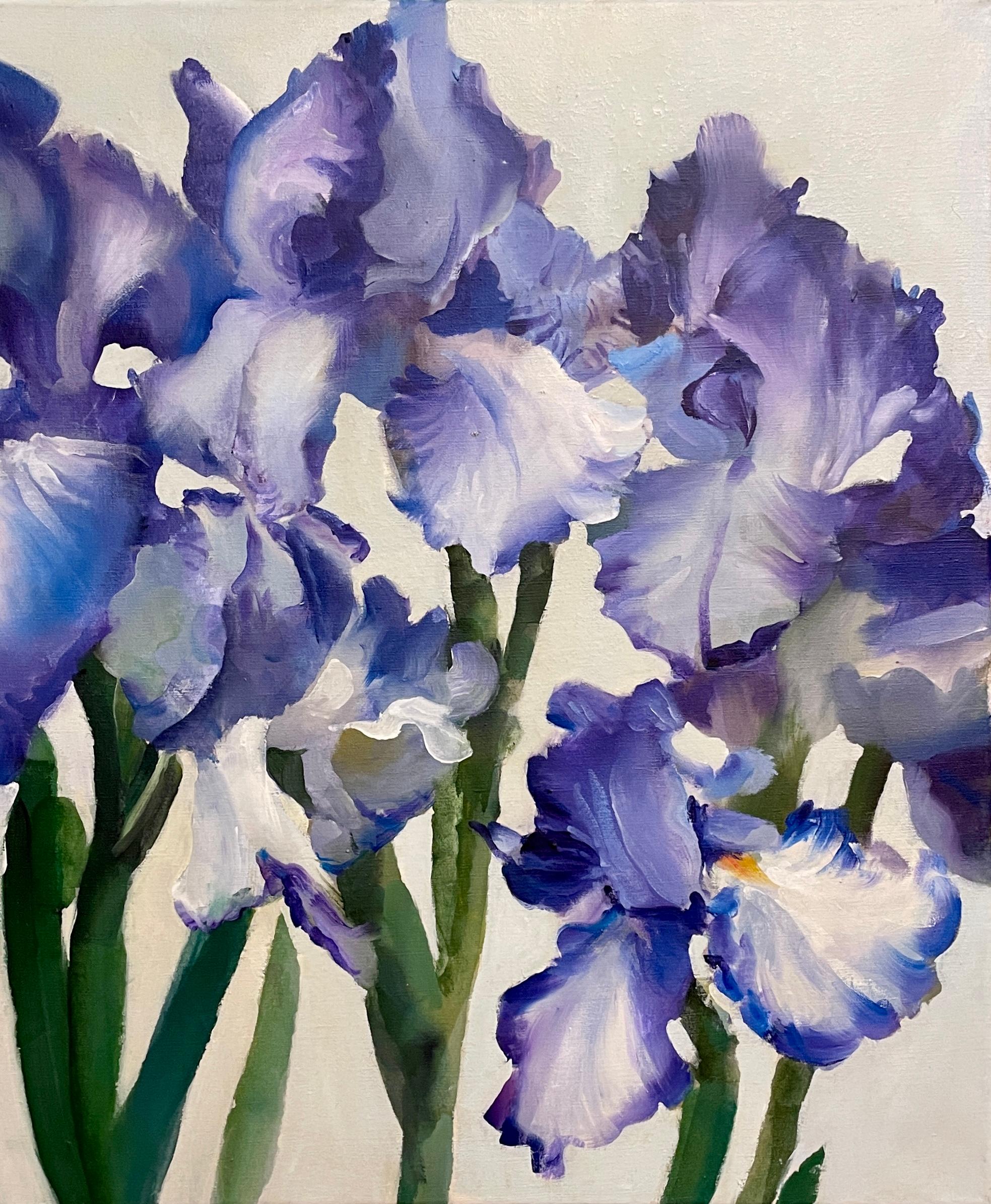 Quadro Natura morta di fiori di Innokentiy Fateev Acrilic su tela Contemporary