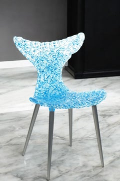 Stitch Wing Back Parsons Chair Innovative Dining Chair – Light Reflecting Design