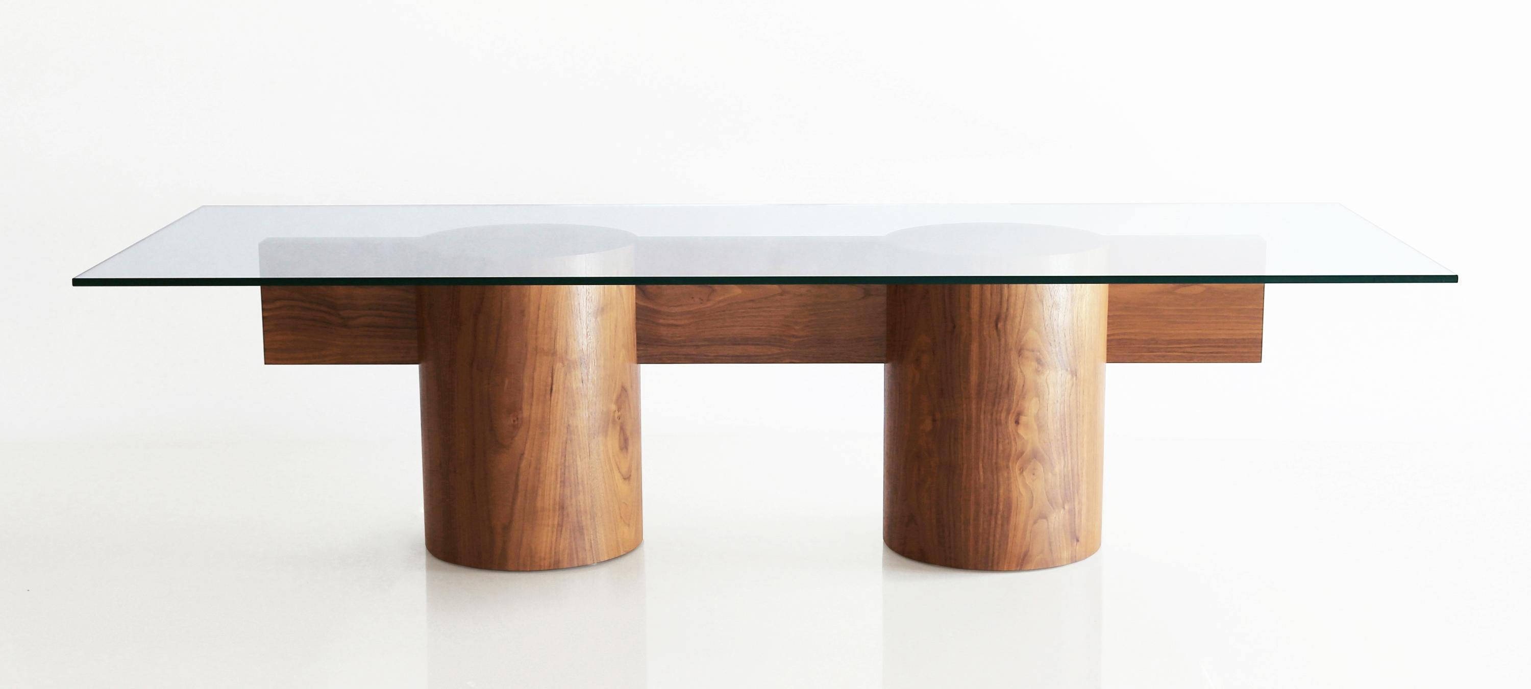 Wood Innsbruck dining table base. Perfect in any chalet.
