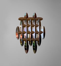 INO Large Wall Mirror in Polished Aluminum by Martens & Visser