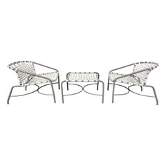 Inouye, Kantan for Brown Jordan Lounge Chairs and Ottoman
