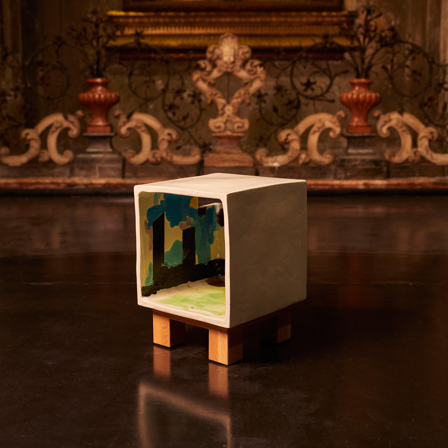 Inquadrato Series of Cabinets Designed by Ennio Nonni for Fragiledizioni, 2022 For Sale 1