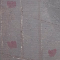 Huile sur panneau de mousse encadré, Scène d'intérieur figurative contemporaine. Trempage, 2024