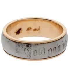 Inscribed Patriotic Ring from the First World War