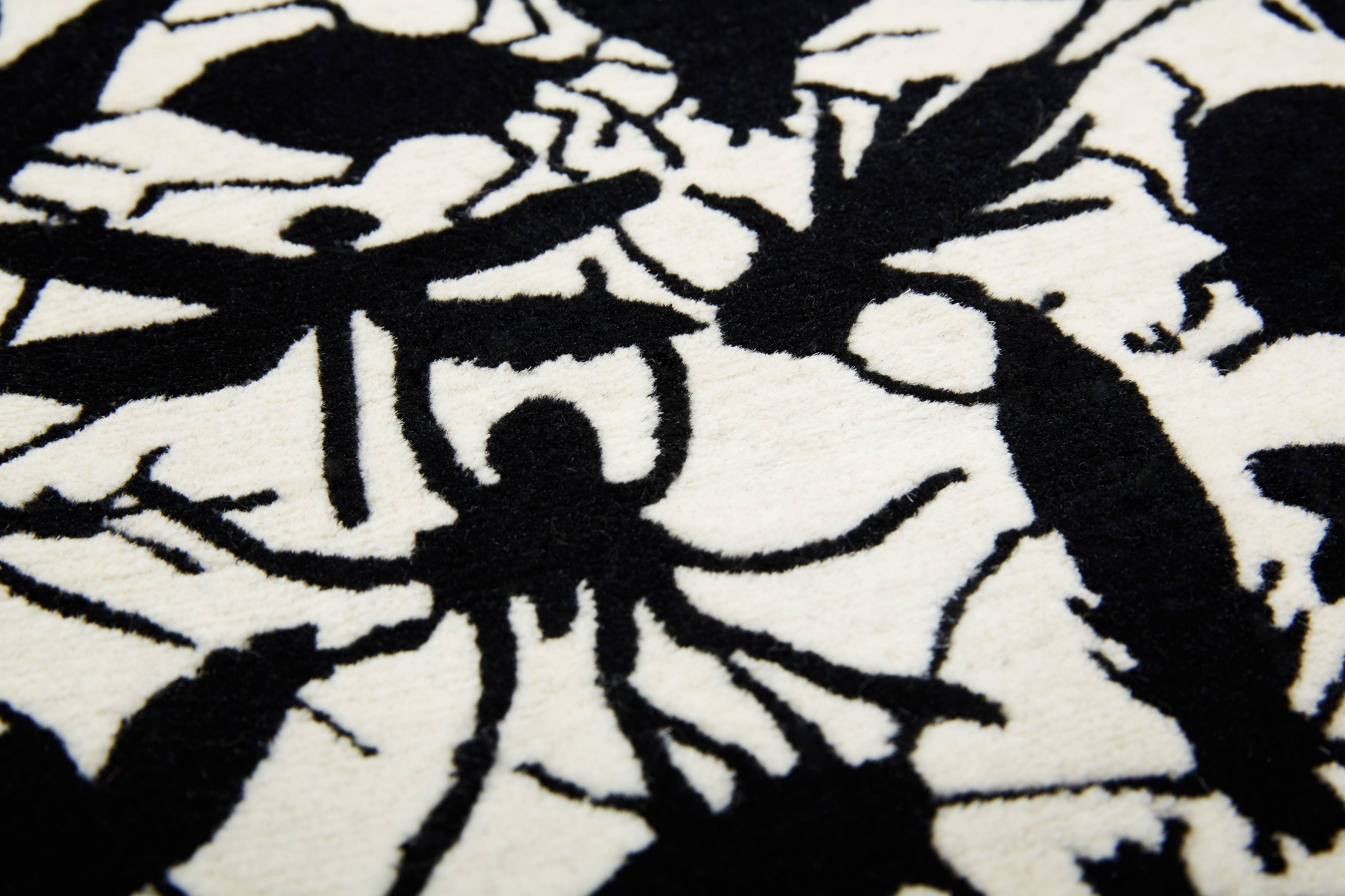 Contemporary Insects, Hand-Knotted Rug Designed for Nodus by Studio Job For Sale
