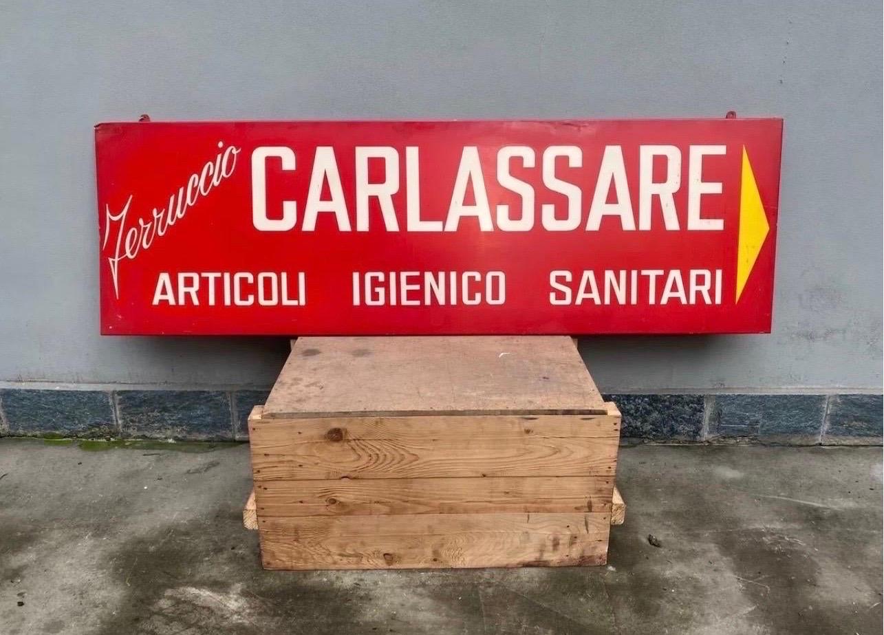 Insegna, Vintage, Italiana For Sale 5