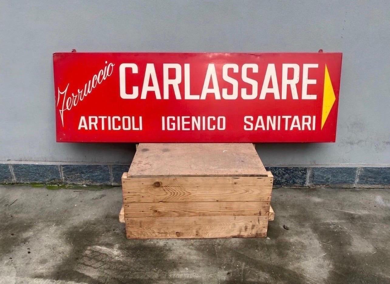 Insegna, Vintage, Italiana For Sale 4