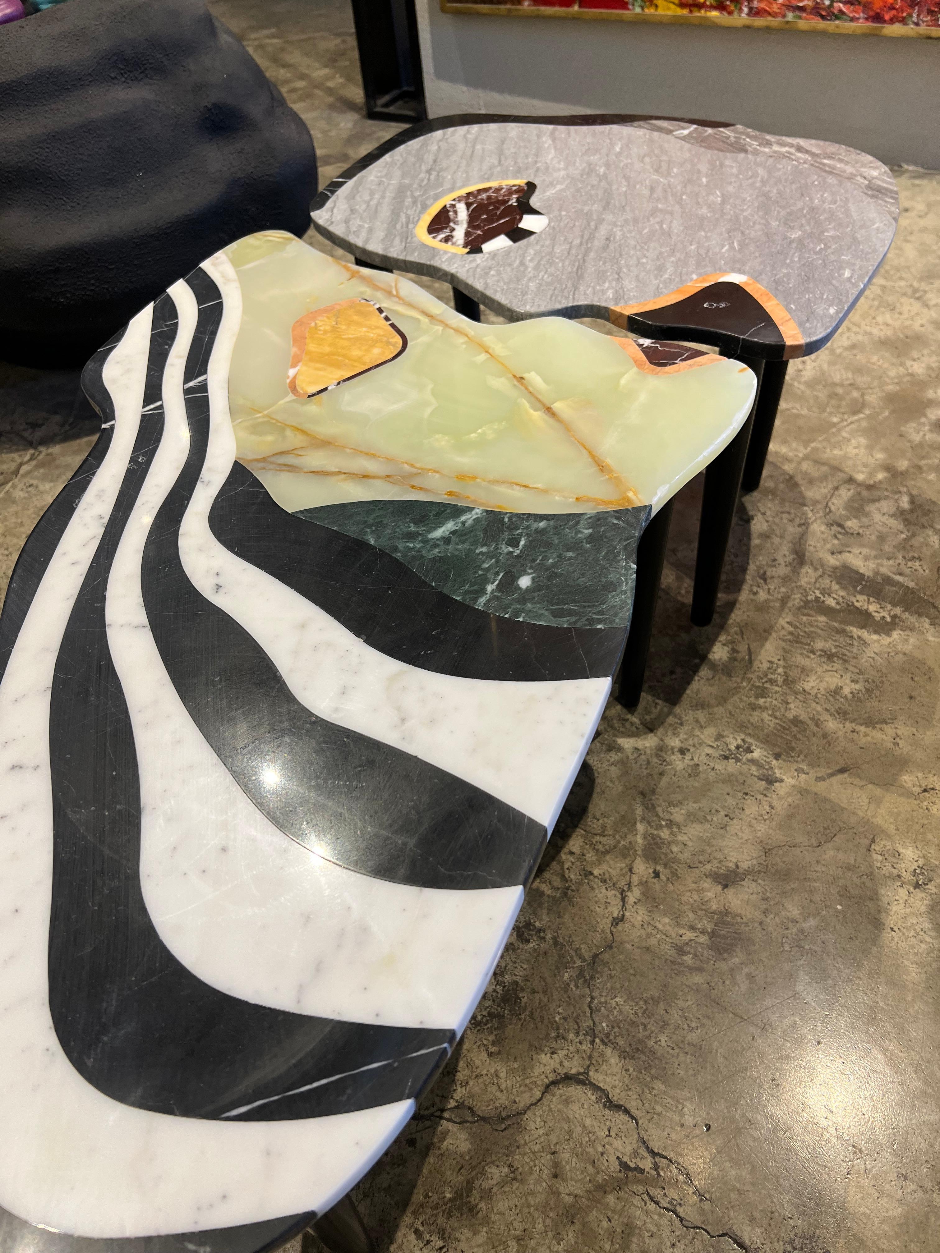 Métal Table basse inséparable en vente