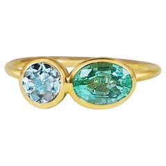 Inséparables, Emerald & Aquamarine
