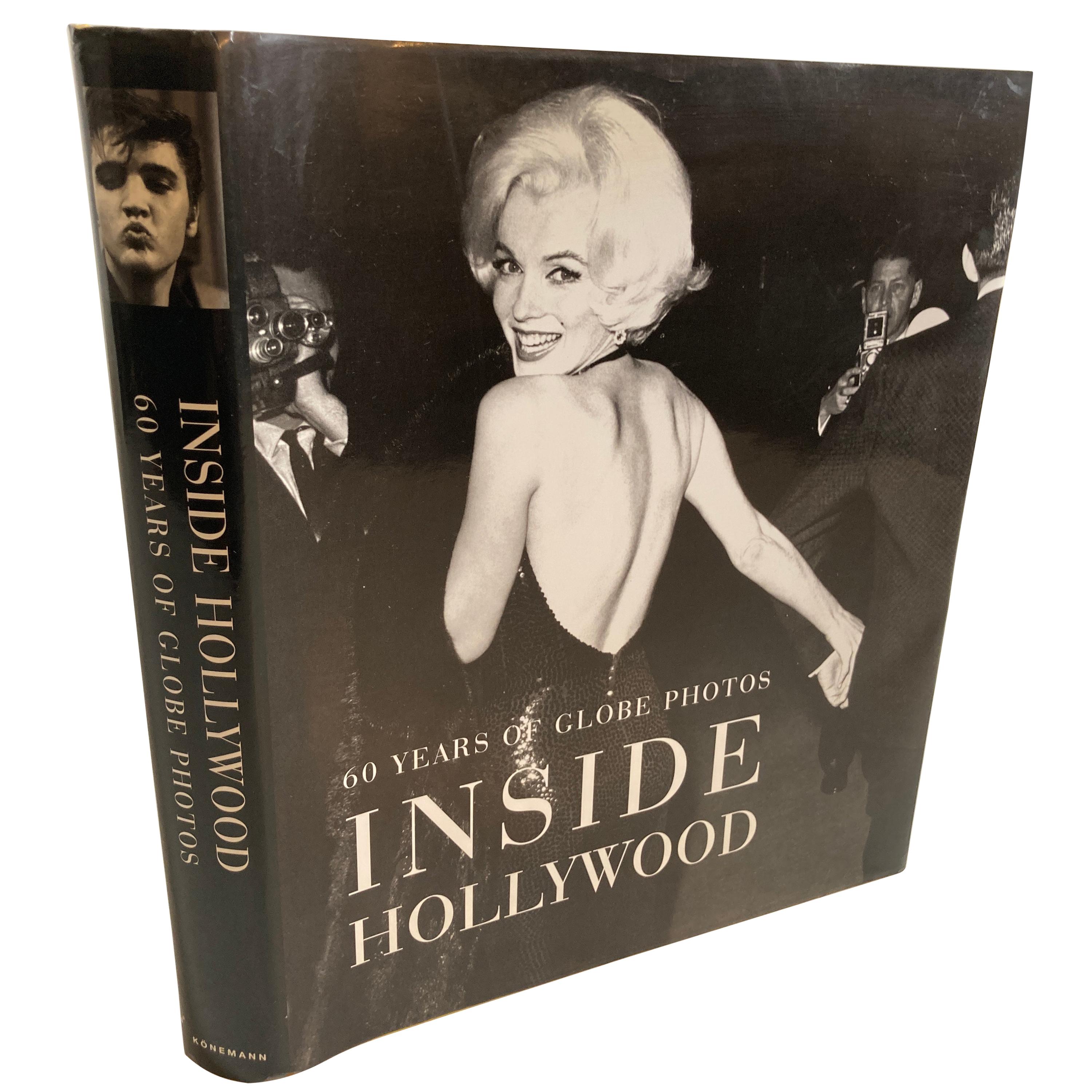 "Inside Hollywood: 60 Years of Globe Photos" by Konemann Staff Hardcover Book