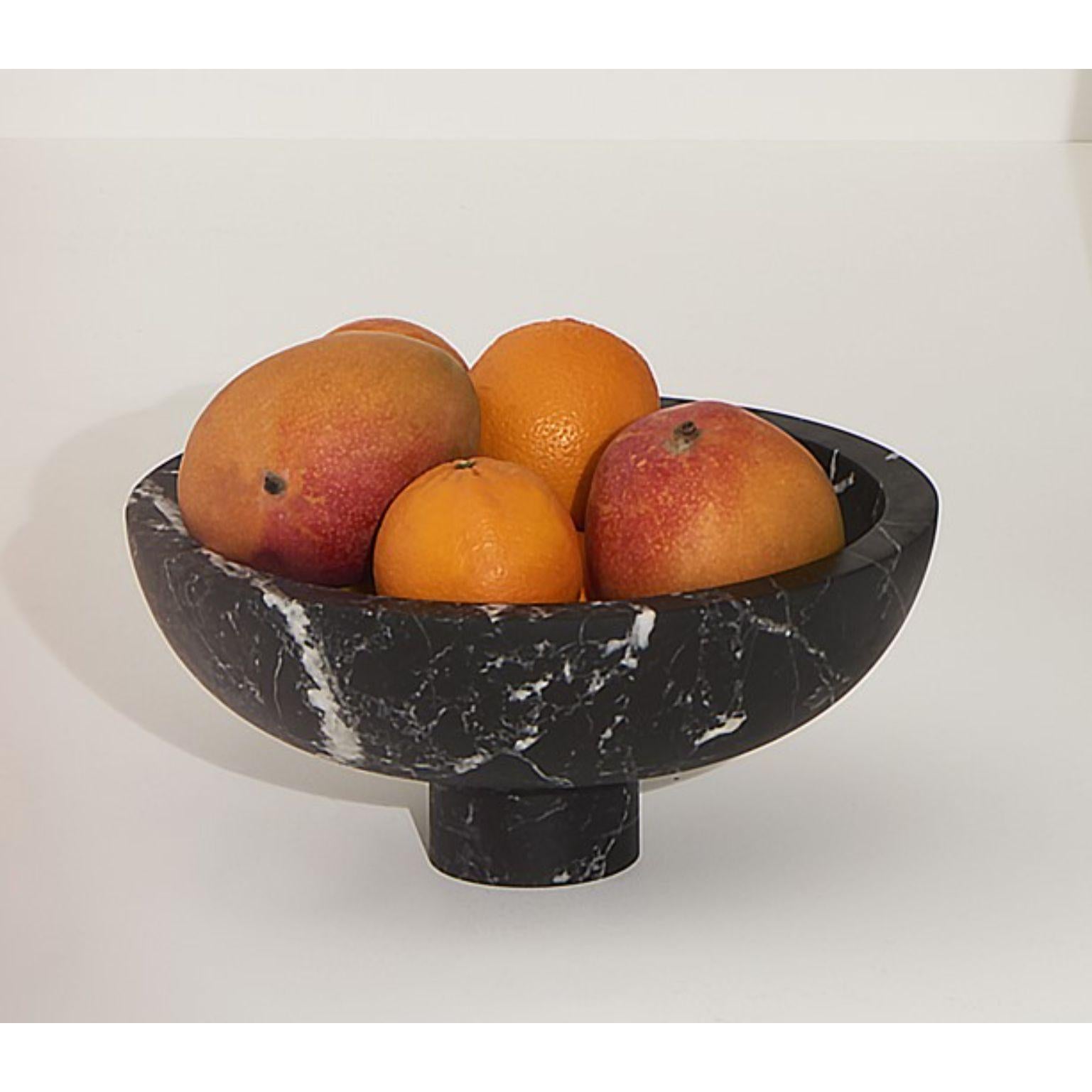 inside out bowl by Karen Chekerdjian
Dimensions: 31 x 14 cm
Materials: Rosso Levanto

Also available: Red, black, tobacco brown marbles

The value of change in a simple act. Karen Chekerdjian’s creation puts design front and centre: from one