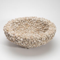 Inside-Out Bowl in Desert Rose Selenite by Kathryn McCoy