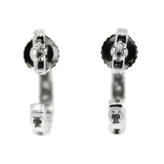 Inside-out Diamond Hoop Earrings