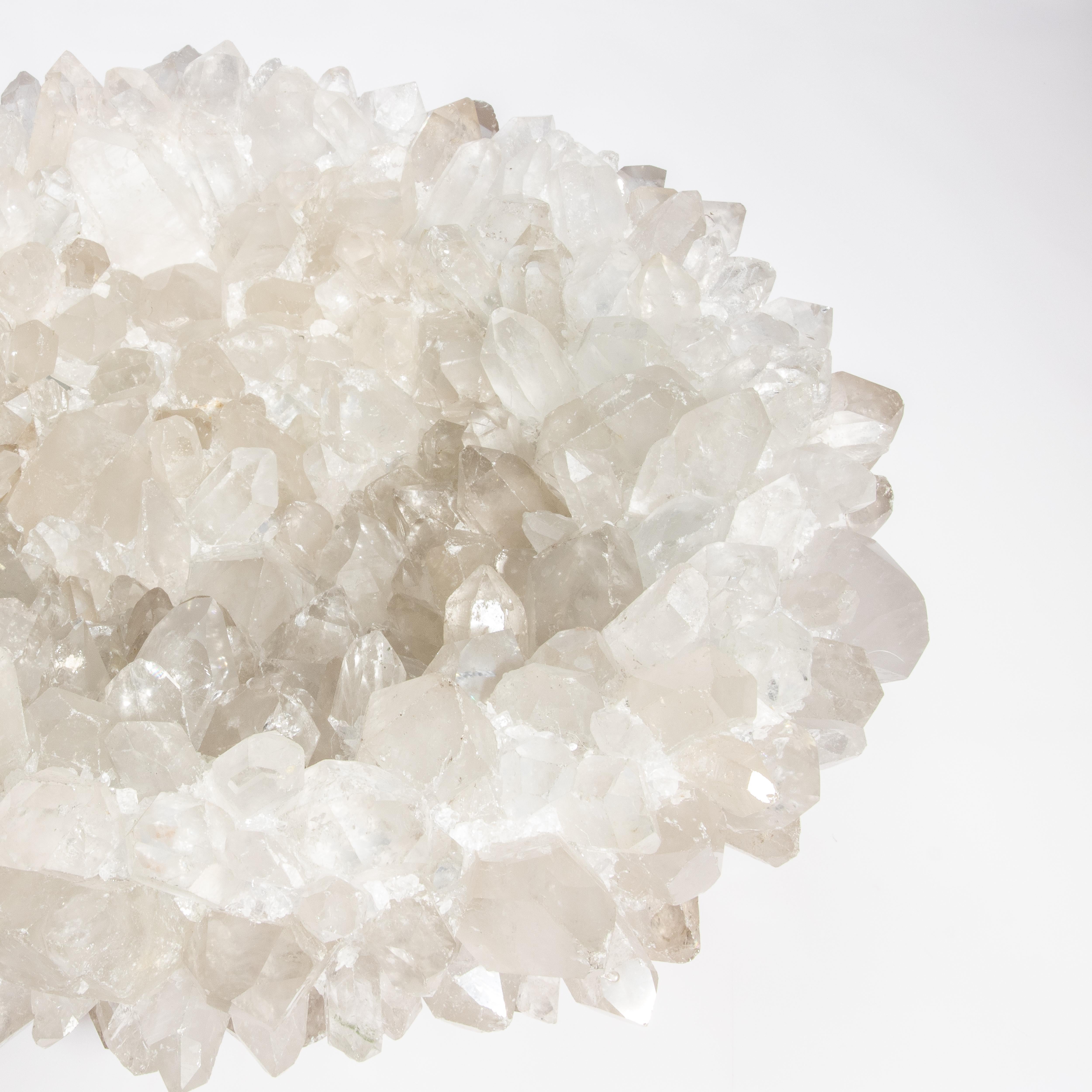 Inside-Out Large Bowl in Clear Quartz 2