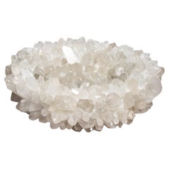 Inside-Out Large Bowl in Clear Quartz