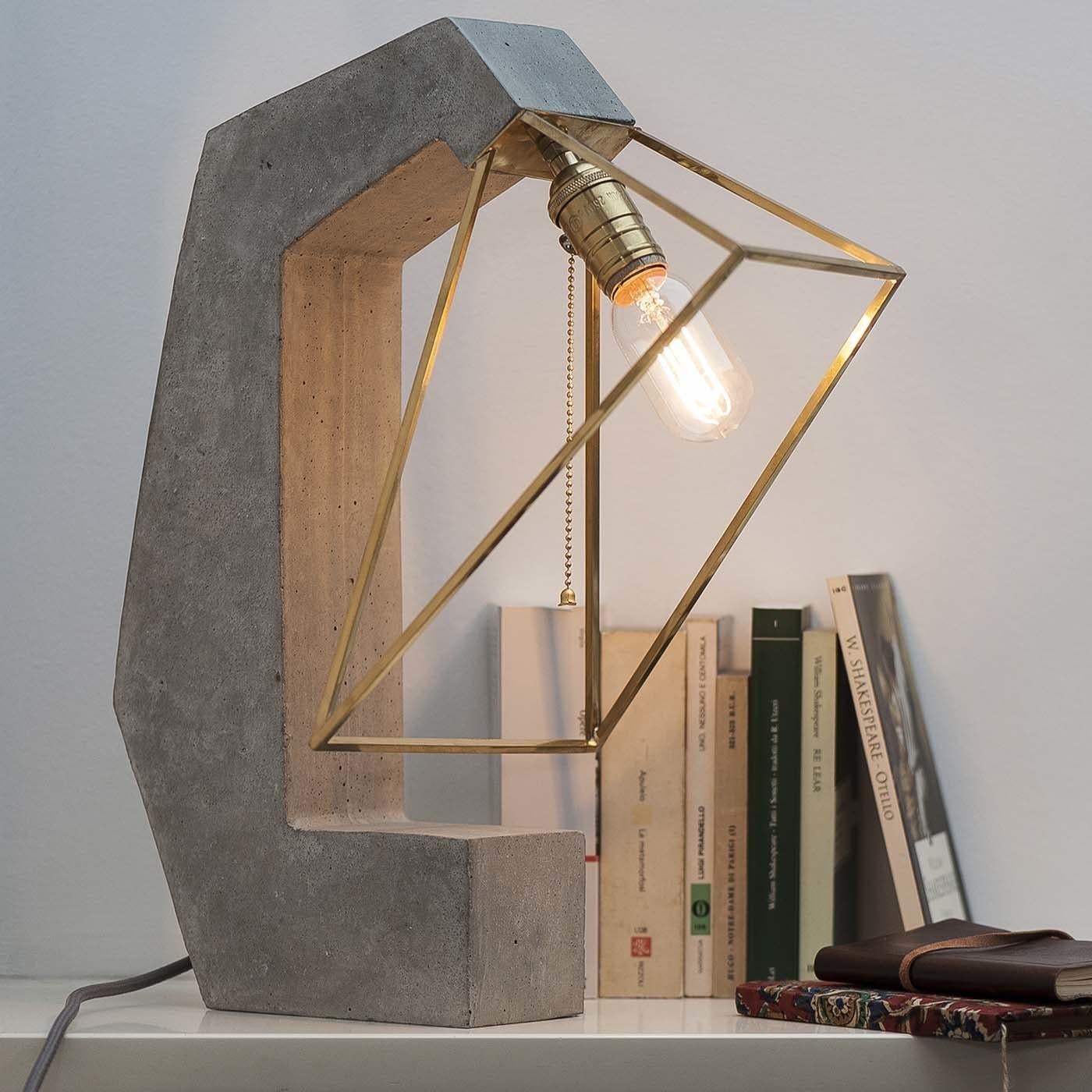 Contemporary Inside Out Table Lamp