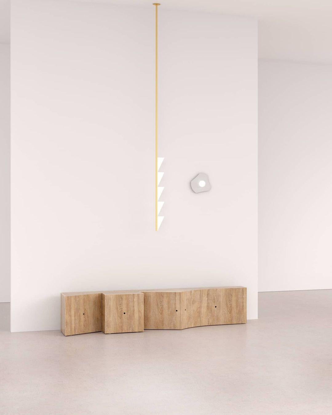 Tedesco Lampada a sospensione Inside Out Triangles di Atelier A Light in vendita