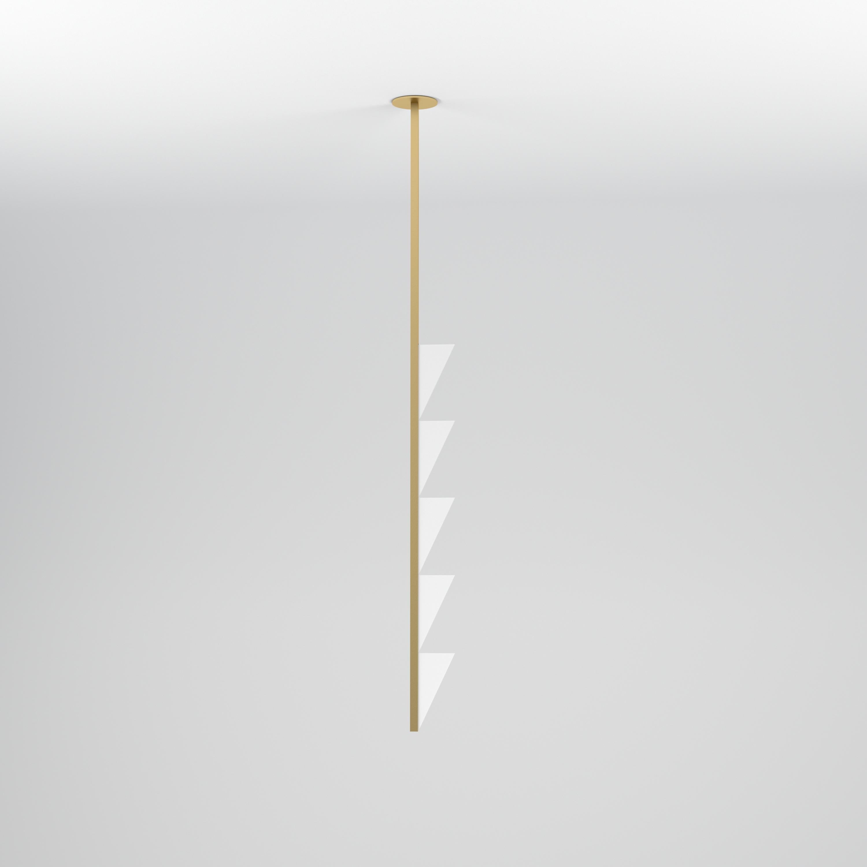XXI secolo e contemporaneo Lampada a sospensione Inside Out Triangles di Atelier A Light in vendita