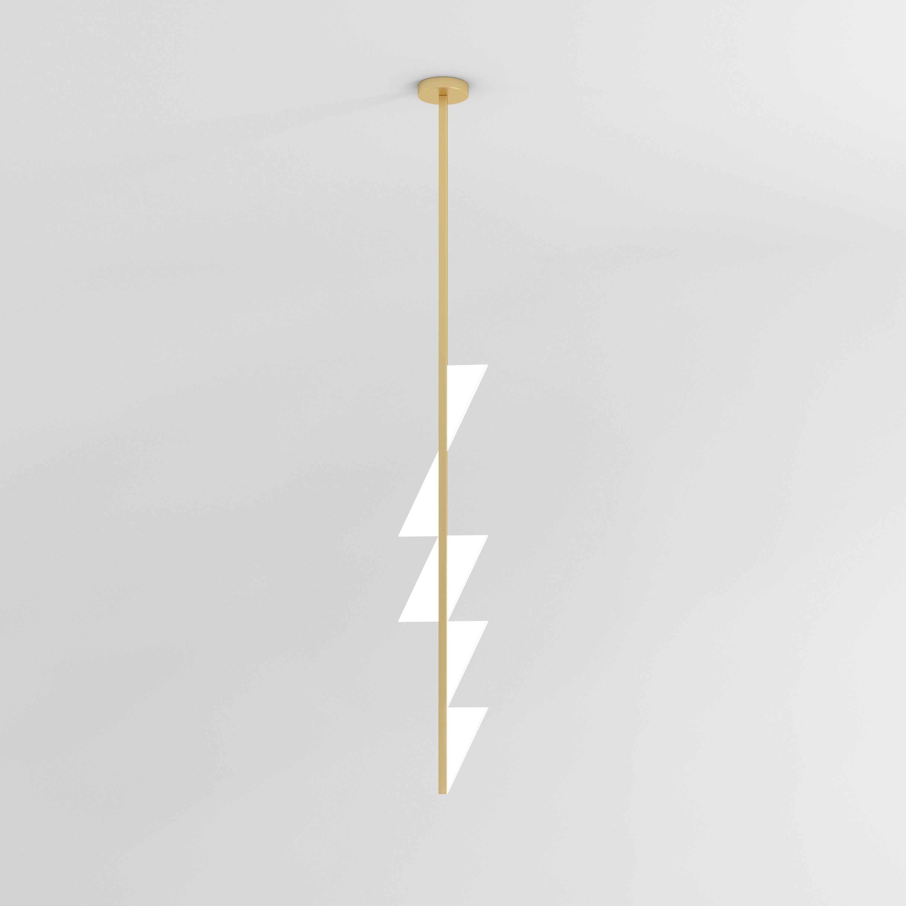 Lampada a sospensione Inside Out Triangles di Atelier A Light in vendita 1