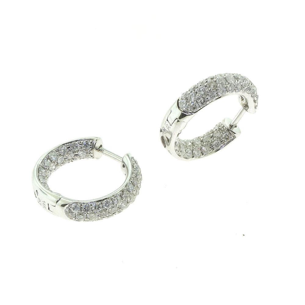 Brilliance Jewels, Miami
Questions? Call Us Anytime!
786,482,8100

Style: Inside Out Diamond Hoop Earrings

Metal: White Gold

Metal Purity:  14k

Stones: Diamonds

Diamond Ct Weight: 2.68tcw

Diamond Color: I-J

Diamond Clarity: